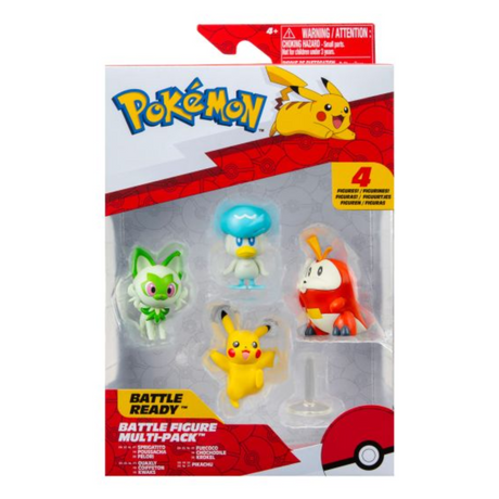 Pokemon Battle Figure Multipack (4 Pack) Gen IX