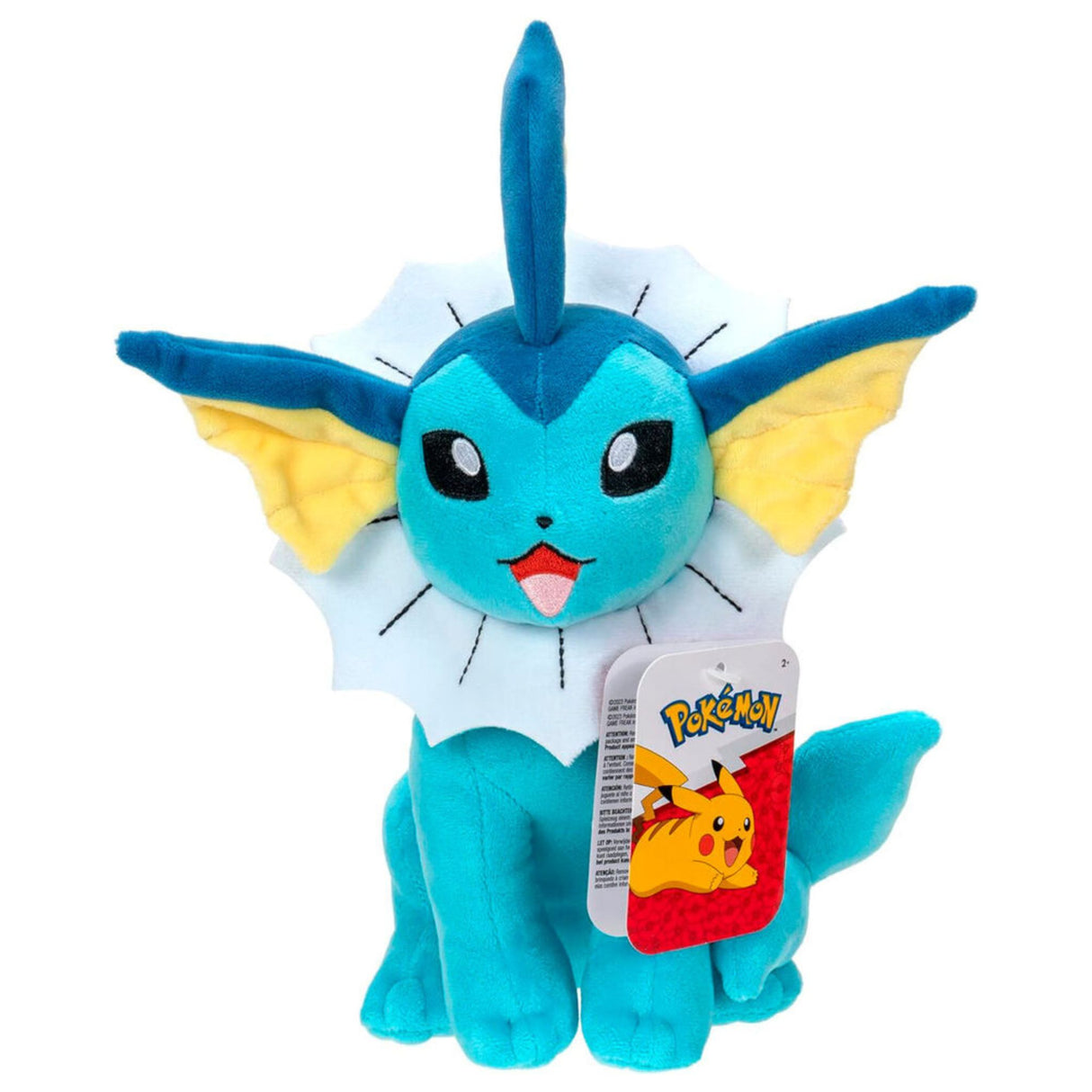 Pokemon Eevee Evolutions 8" Plush - Vaporeon
