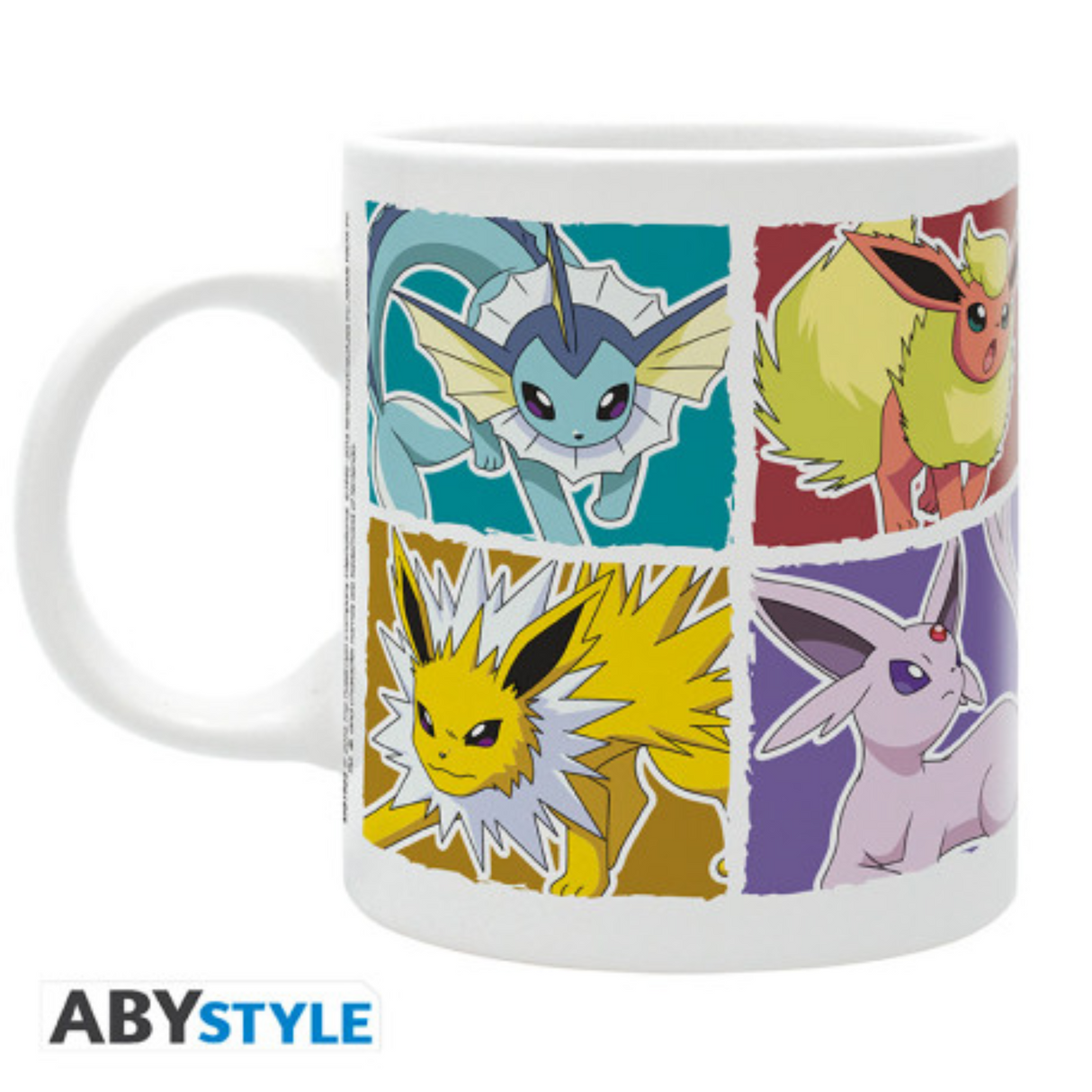 Pokemon Eevee Evolutions Mug 320ml Back