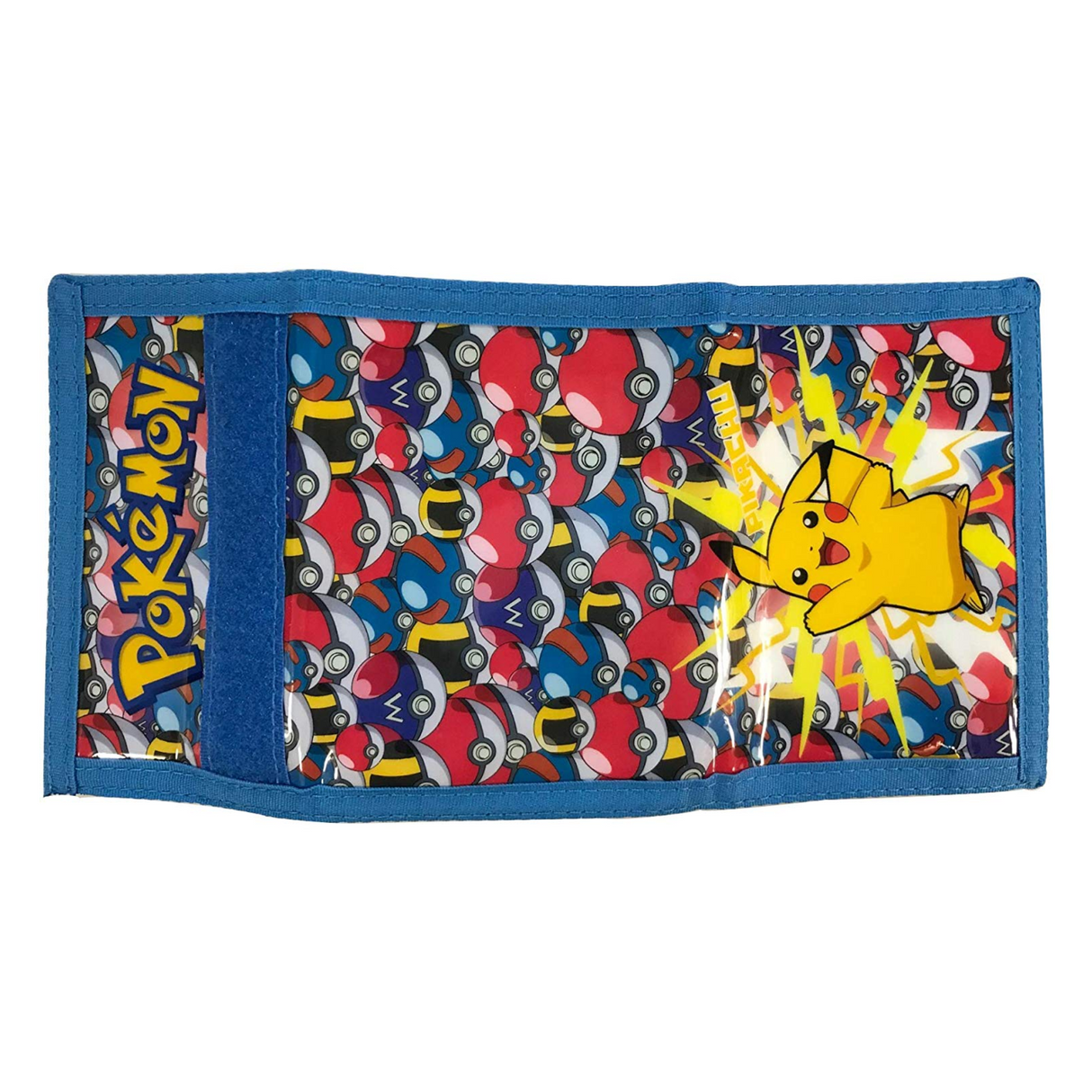 Pokemon Electric Pikachu Tri-fold Wallet Outside