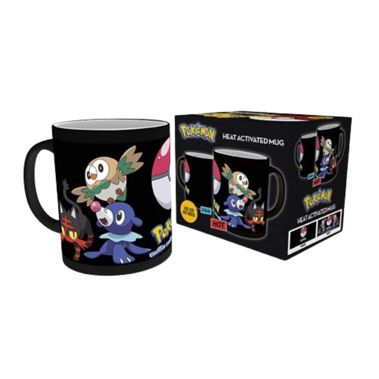 Pokemon Gotta Catch Em All Heat Change Mug 320ml