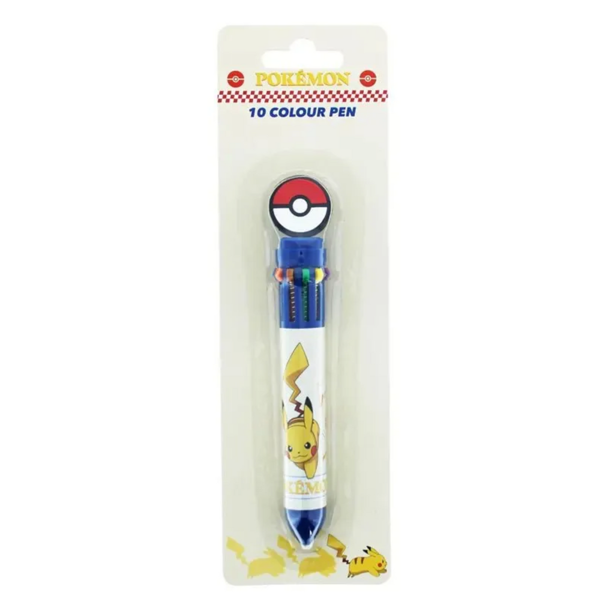Pokemon Pikachu 10 Colour Pen