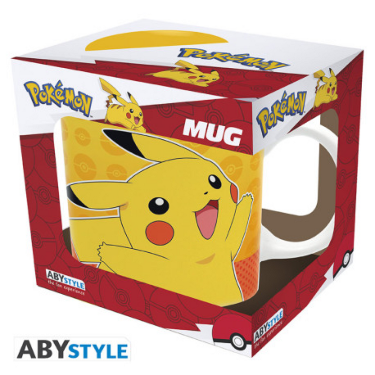 Pokemon Pikachu Comic Strip Mug 320ml Box