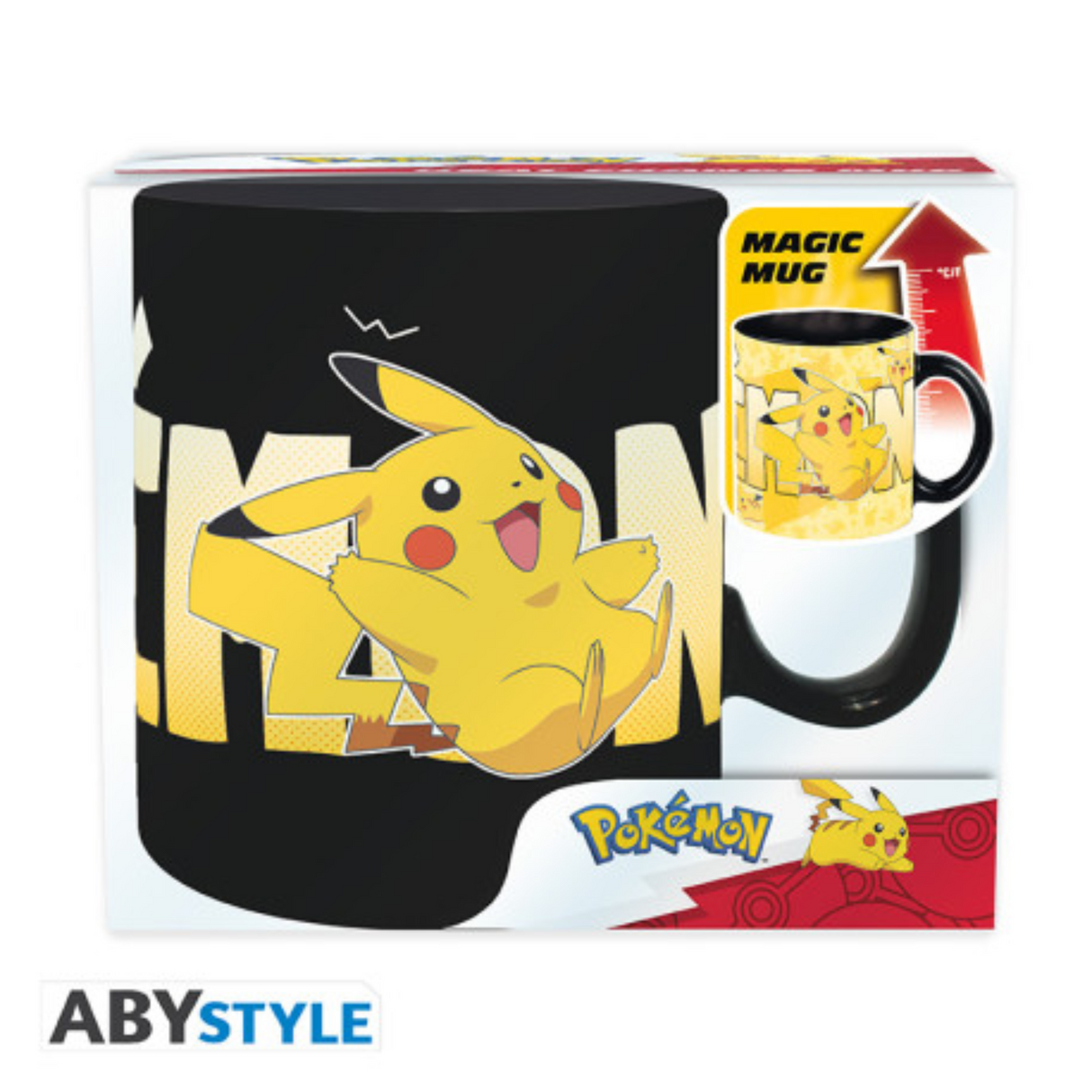 Pokemon Pikachu Heat Change Mug 460ml