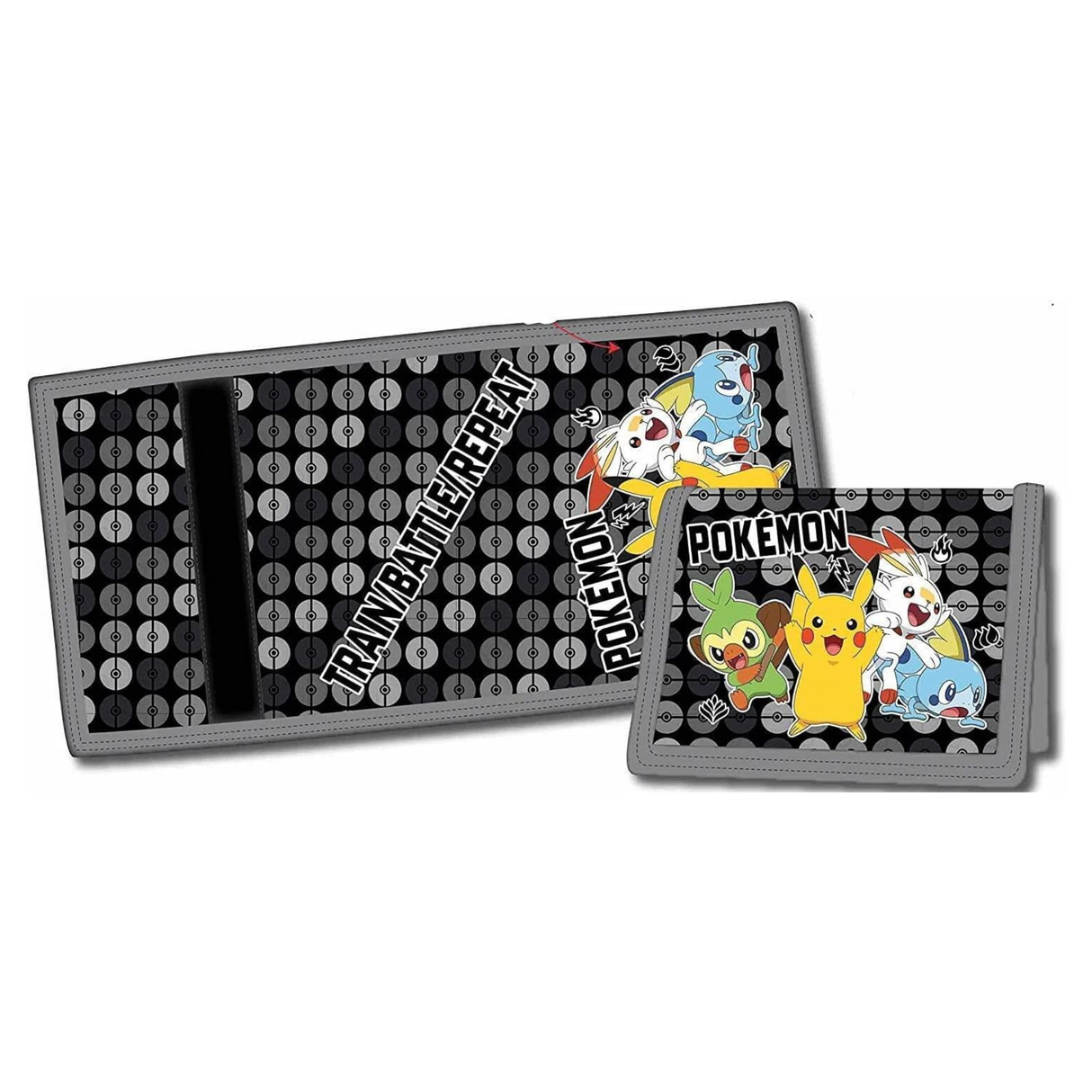 Pokemon Pikachu and Friends Tri-fold Wallet