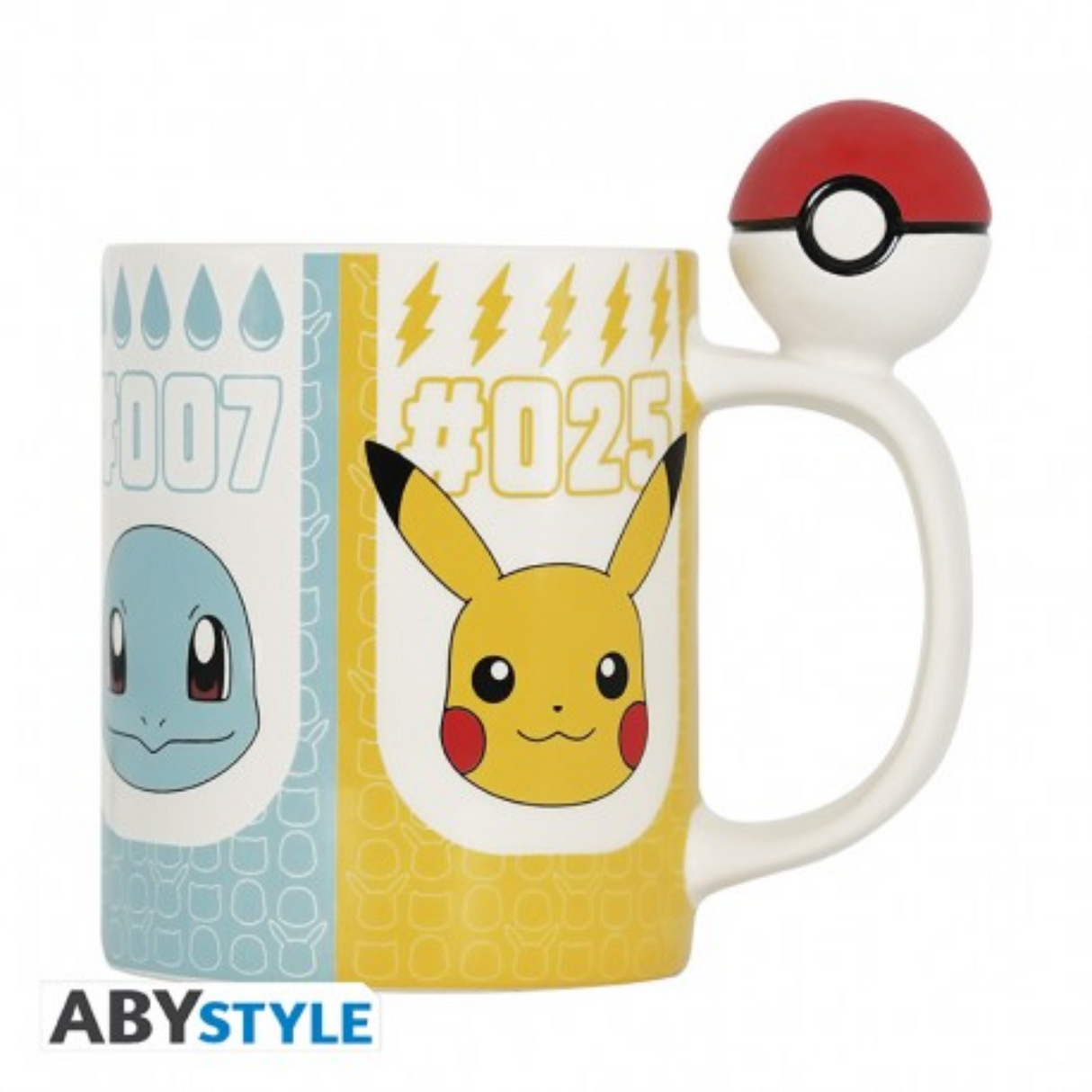 Pokemon Pokeball 3D Handle Mug
