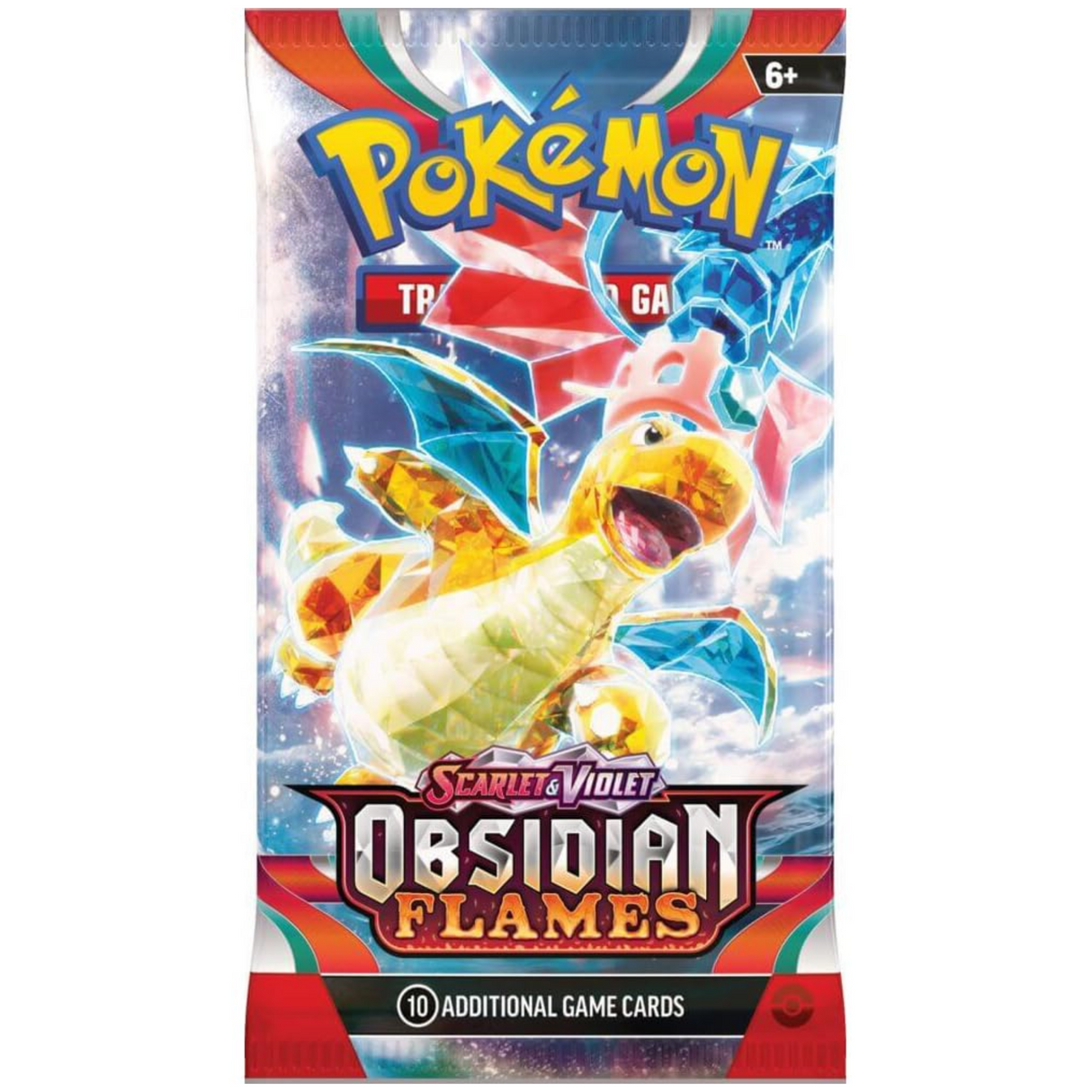Pokemon Scarlet and Violet Obsidian Flames Booster Pack
