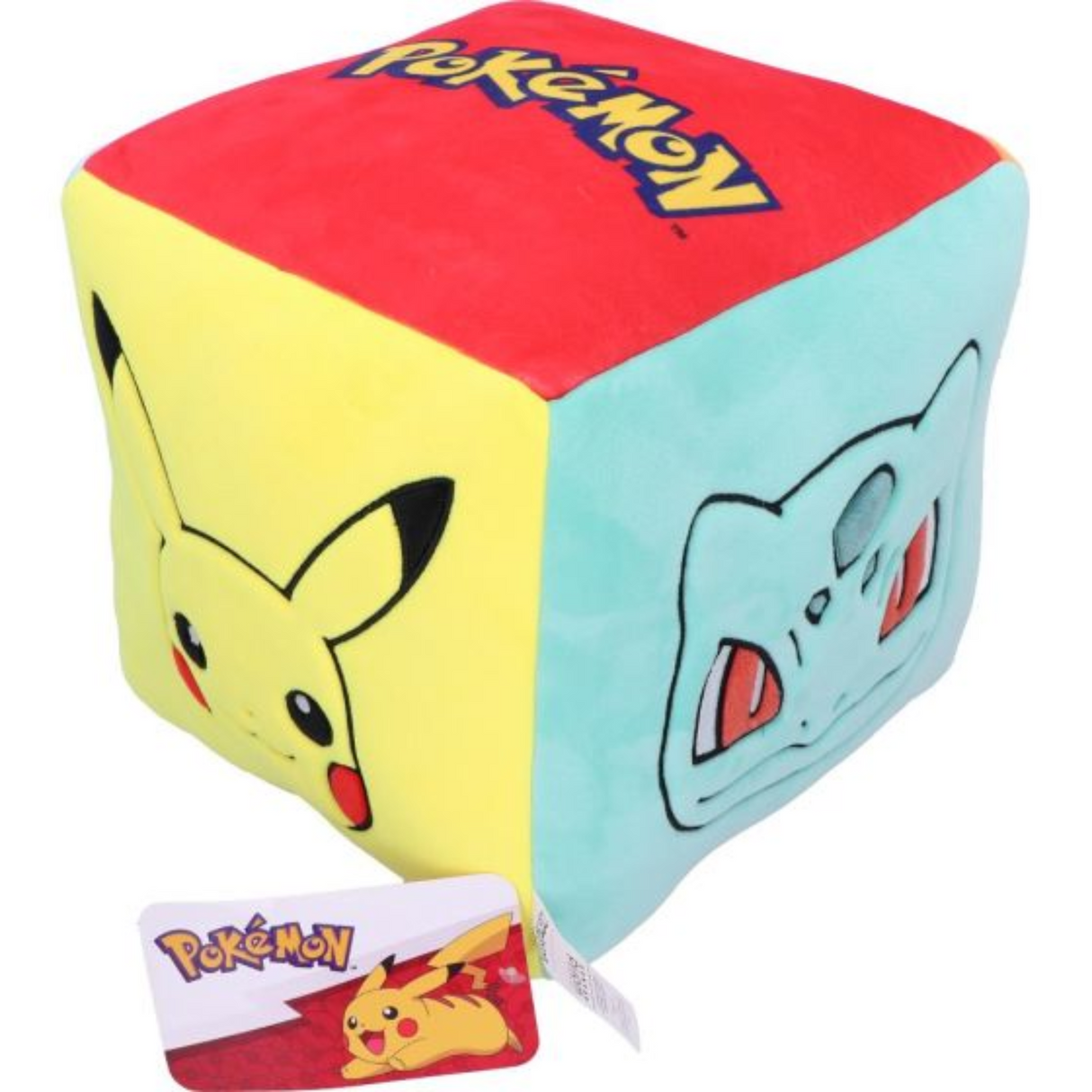 Pokemon Starter Cube Cushion 25cm