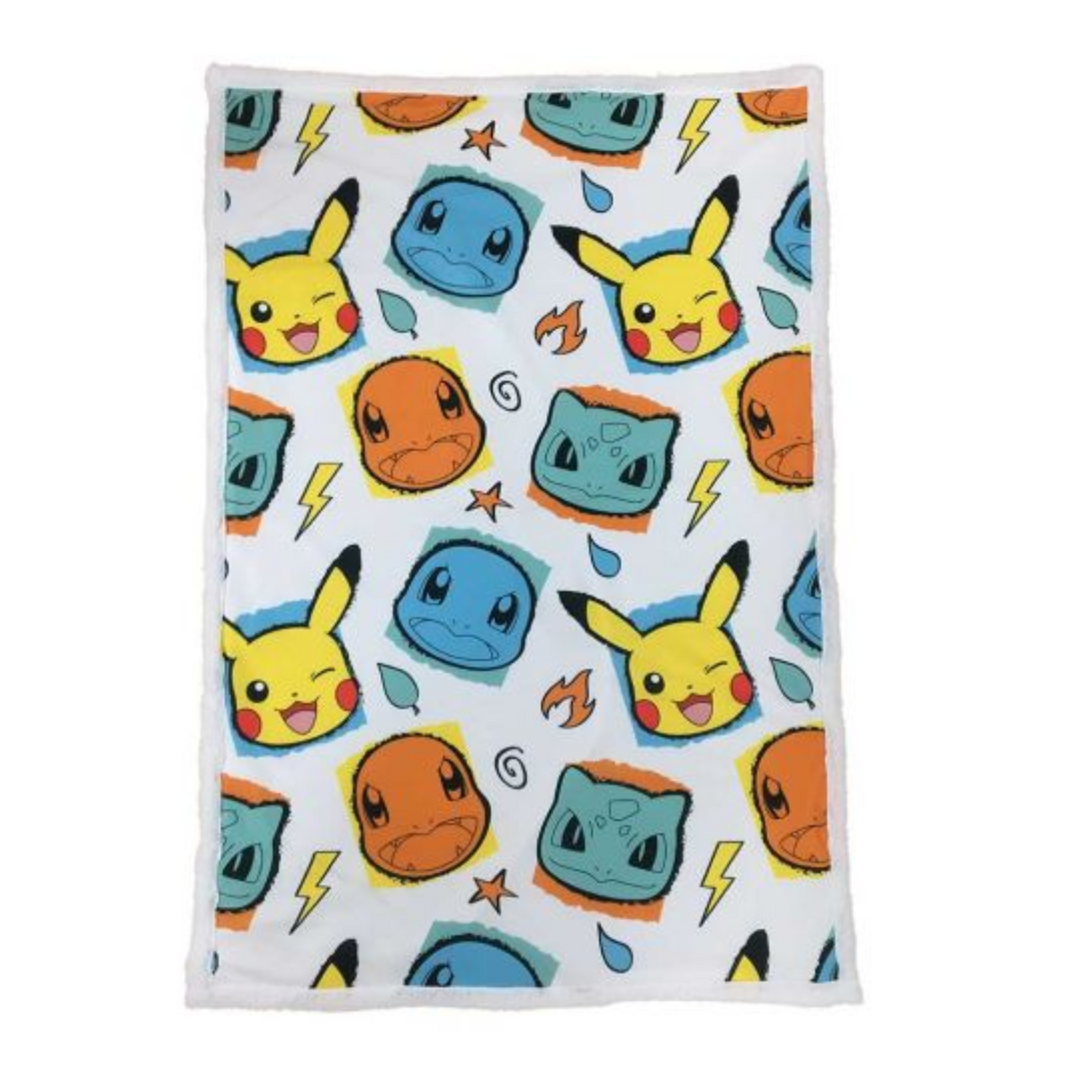 Pokemon Starter Fleece Throw 100x150cm