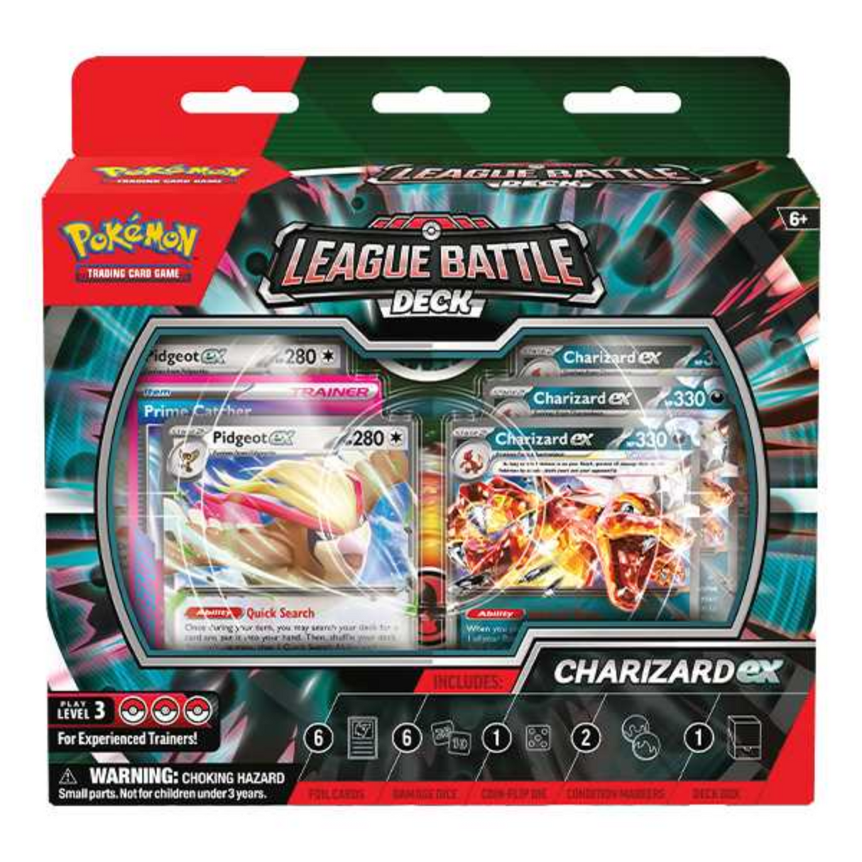 Pokemon TCG Charizard ex League Battle Deck Box