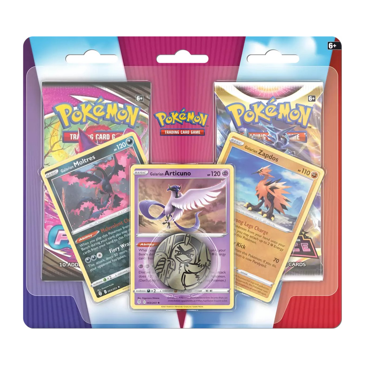 Pokemon TCG Enhanced Blister 2-Pack Booster Fusion Strike Astral Radiance