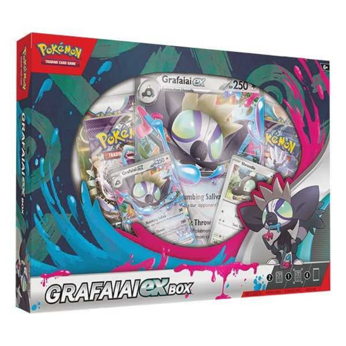 Pokemon TCG Grafaiai ex Collection Box