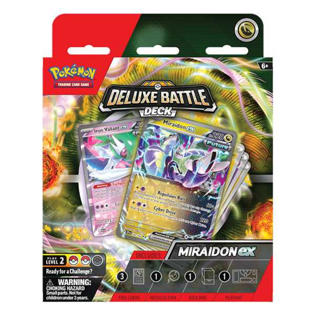 Pokemon TCG Miraidon ex Deluxe Battle Deck Box