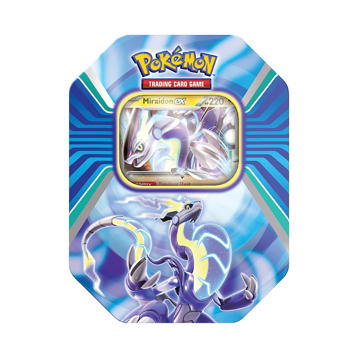Pokemon TCG Paldea Legends Tin (Miraidon)