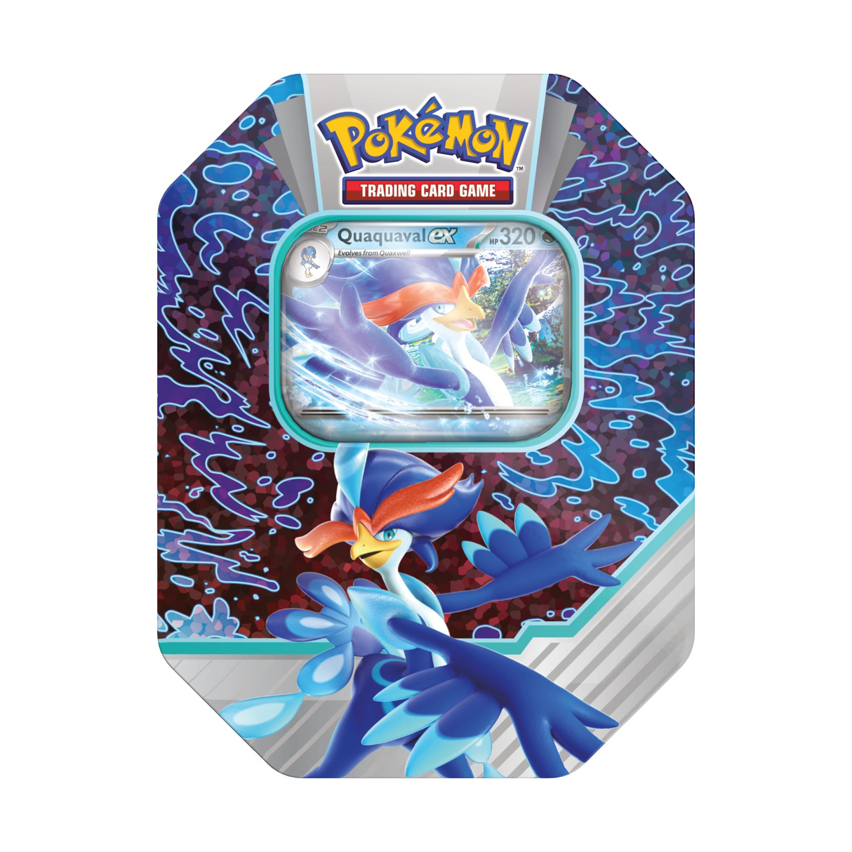 Pokemon TCG Paldea Partners Tin (Quaquaval)
