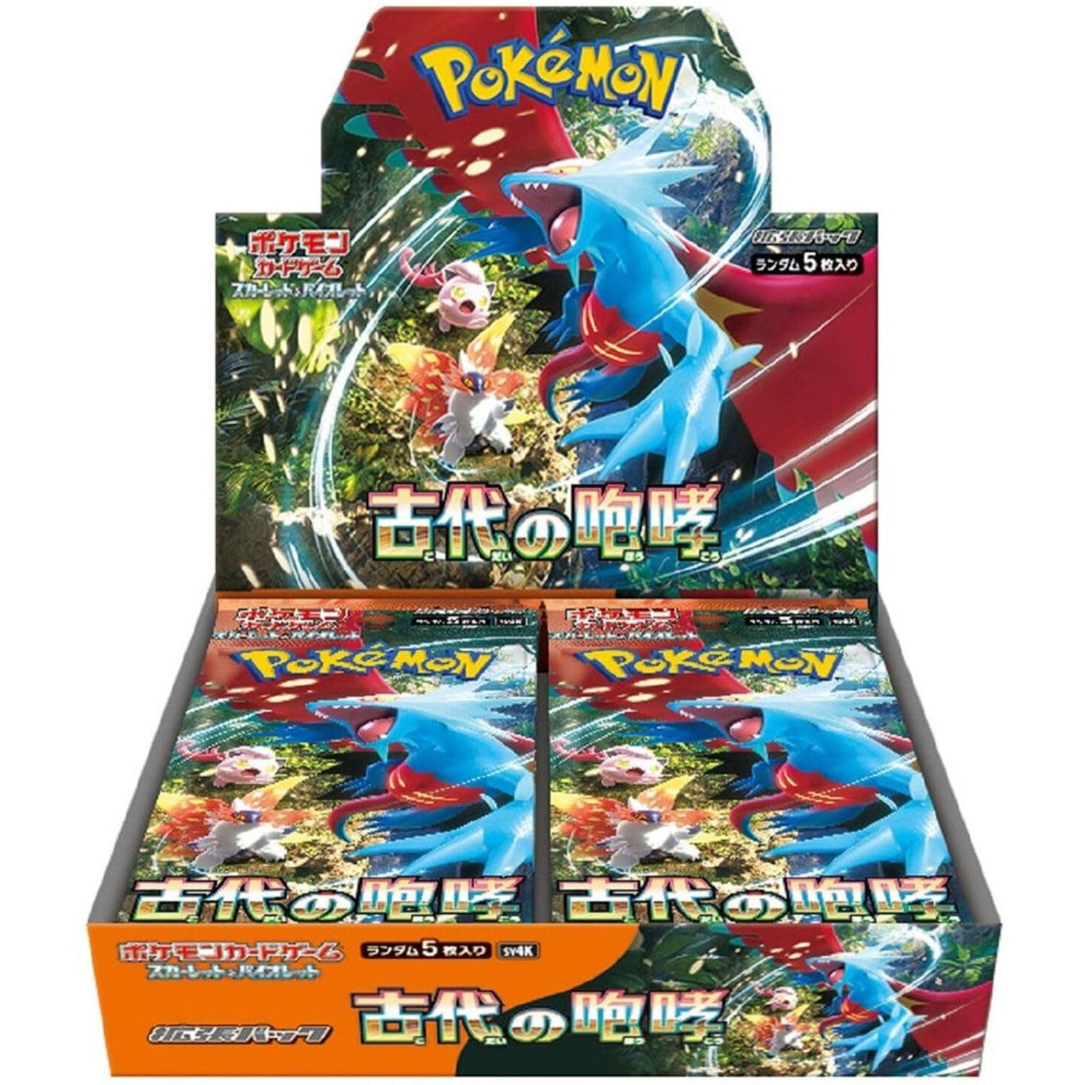 Pokemon TCG Scarlet & Violet - Ancient Roar Japanese Booster Box