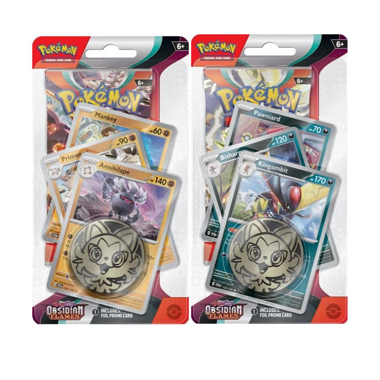 Pokemon TCG Scarlet & Violet - Obsidian Flames Checklane Blister Pack (Random)