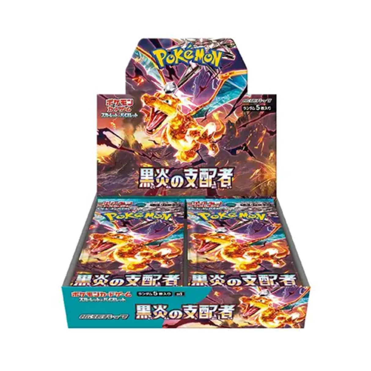 Pokemon TCG Scarlet & Violet - Ruler of the Black Flame Japanese Booster Box