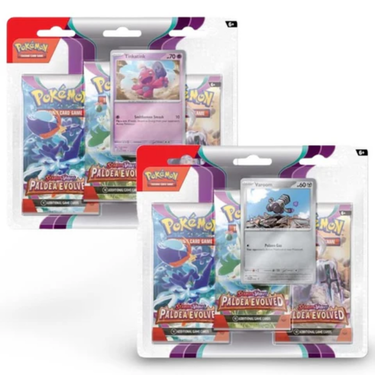 Pokemon TCG Scarlet & Violet - Paldea Evolved 3 Pack Blister (Random)