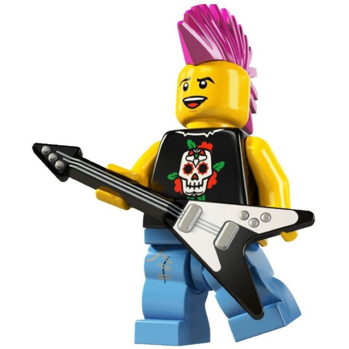 Punk Rocker LEGO Minifigure Series 4
