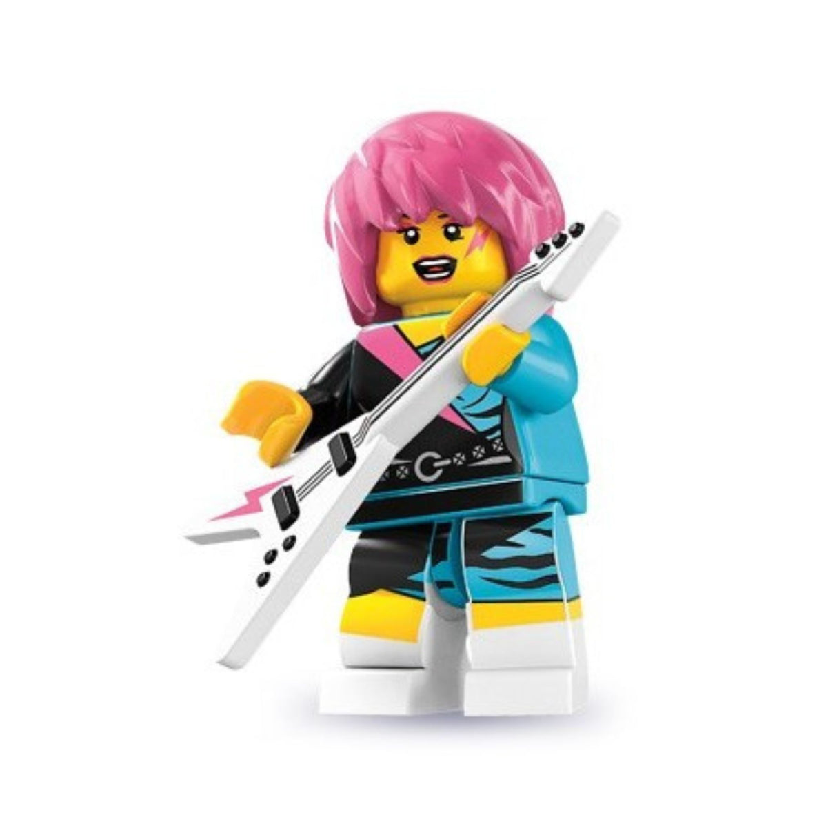 Rocker Girl LEGO Minifigure Series 7