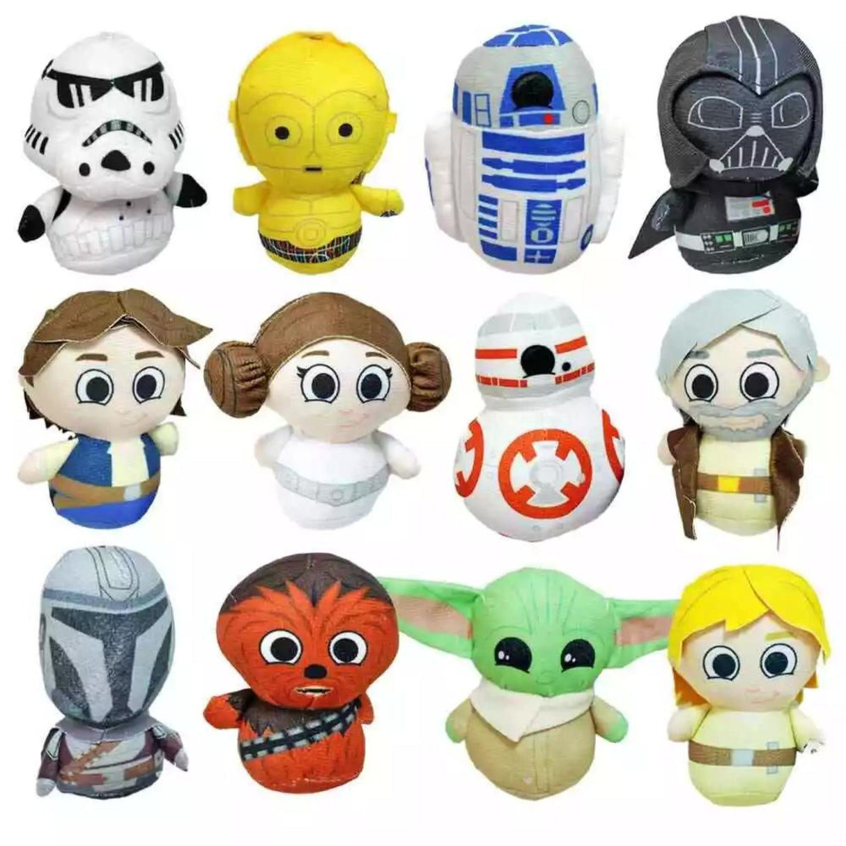 Star Wars Classics Plush Keychain Buddies Bag Clip - Random Character
