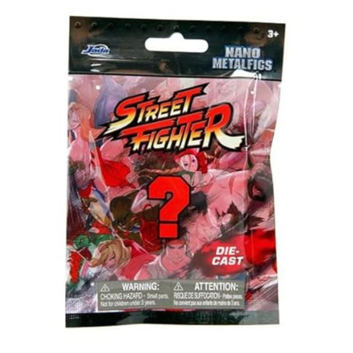 Street Fighter Nano Metalfigs Die-Cast Blind Bag Mystery Packs 1.65 Inch