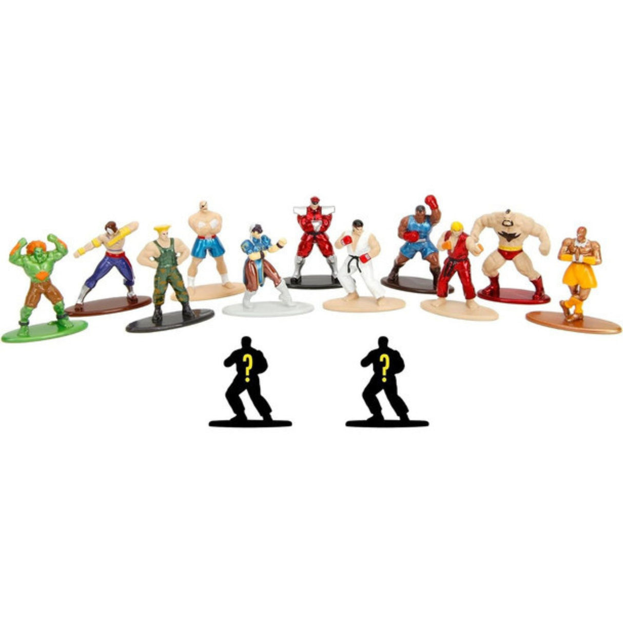 Street Fighter Nano Metalfigs Die-Cast Blind Bag Mystery Packs 1.65 Inch