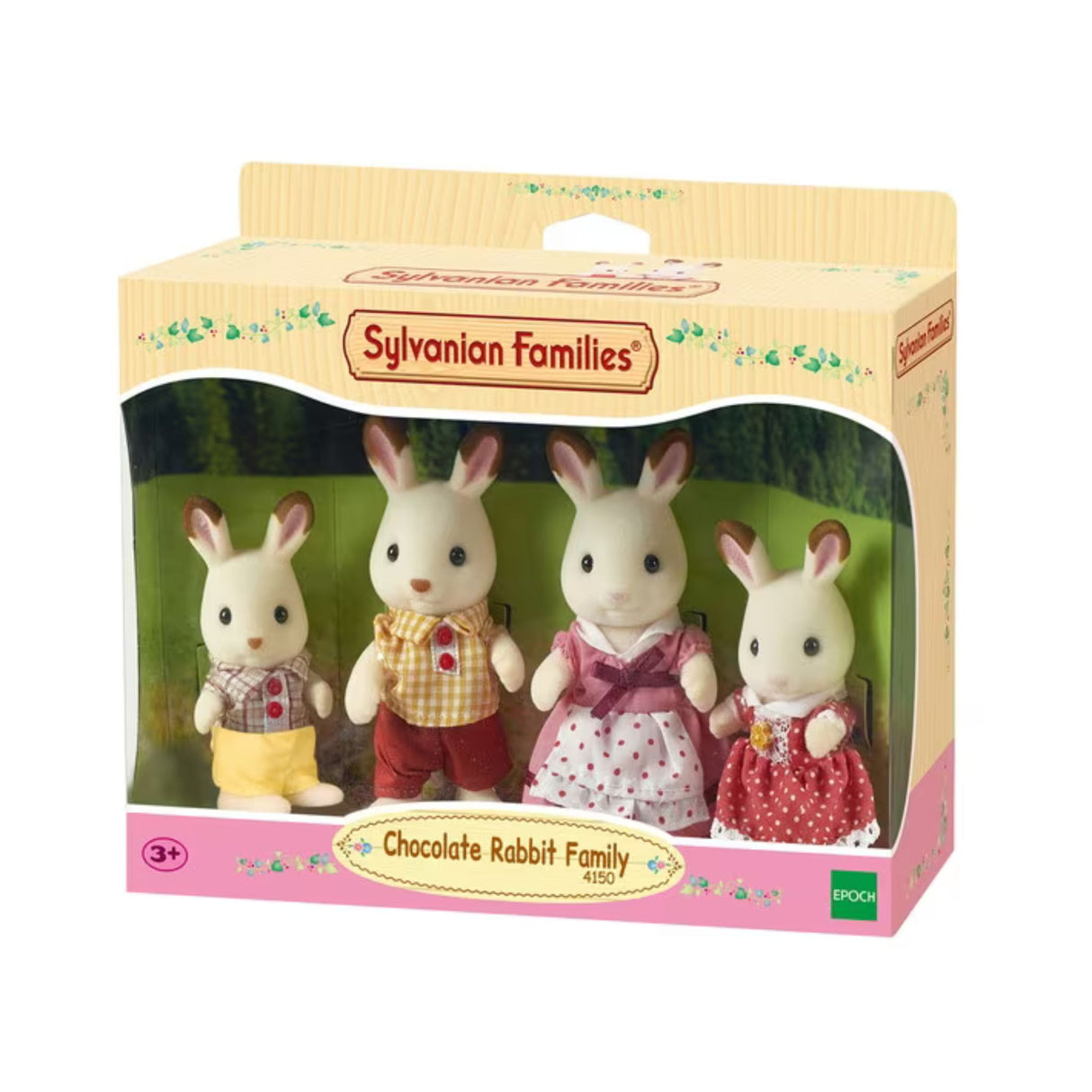 Sylvanian Families: Chocolate Rabbit Family
