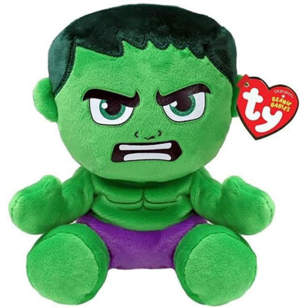 TY Marvel The Hulk Beanie Babies