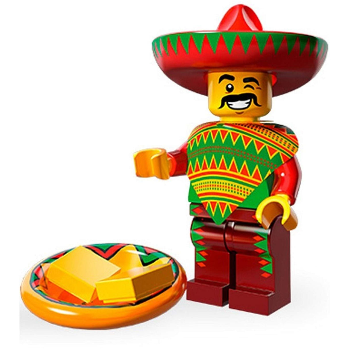Taco Tuesday Guy LEGO Minifigure The LEGO Movie Series 1