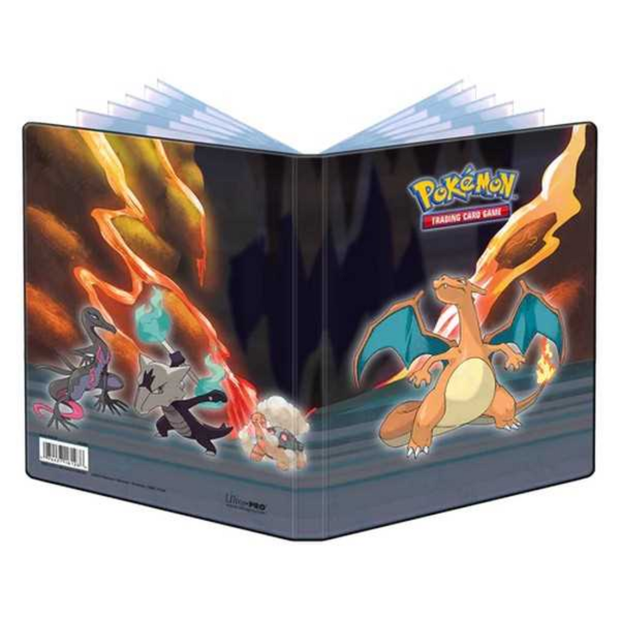 Ultra Pro Pokémon Gallery Series Scorching Summit - 4-Pocket Binder Portfolio Front