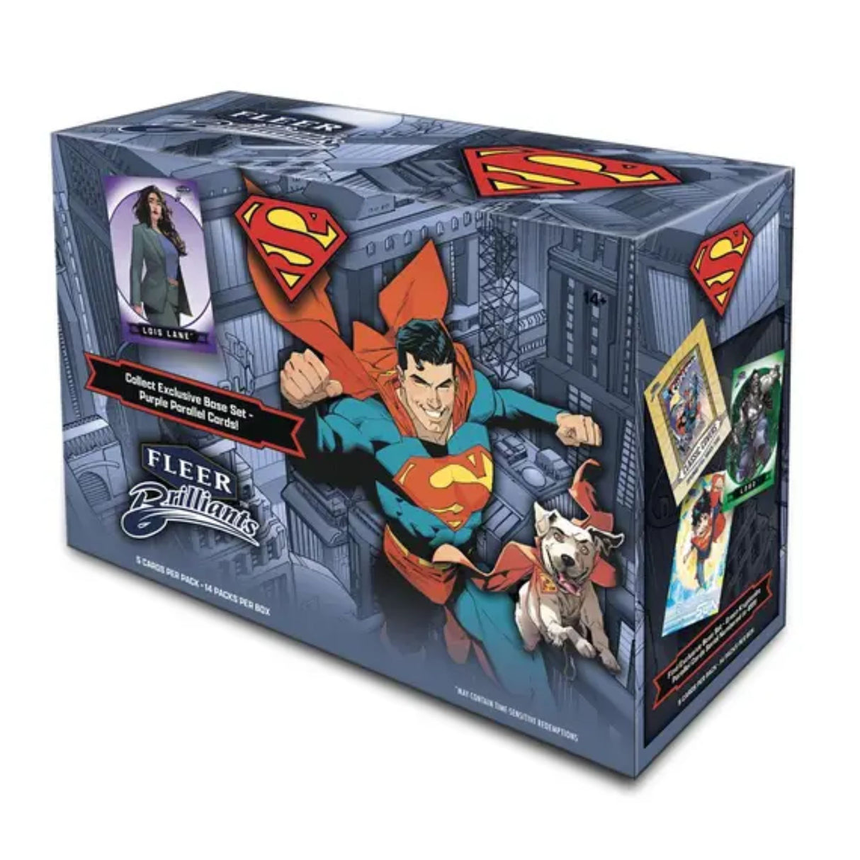 Upper Deck 2025 Fleer Brilliants Superman Mega Box