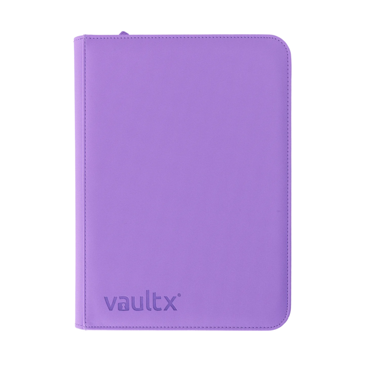 Vault X 9-Pocket Exo-Tec Zip Binder Purple