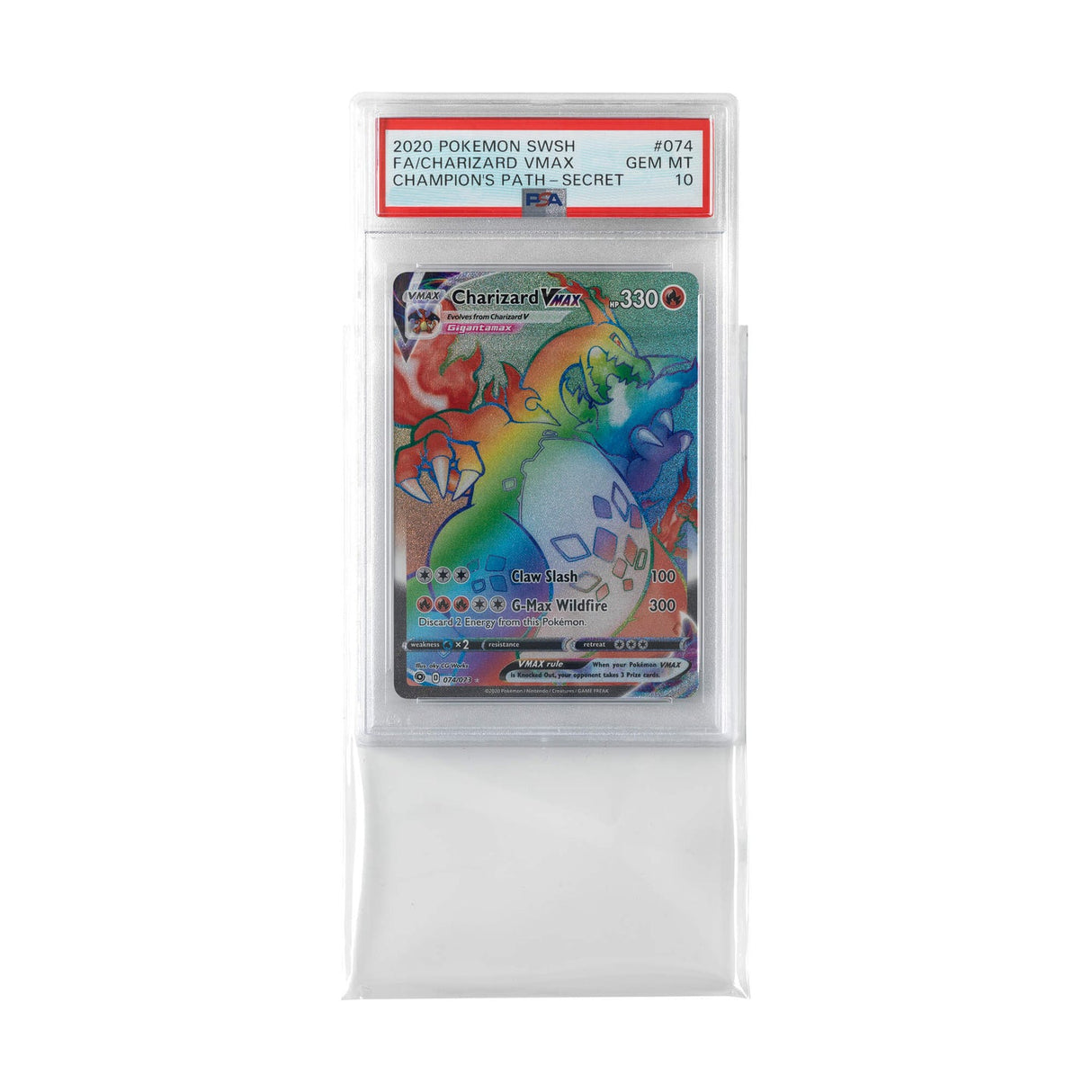 Vault X Exact Fit Slab Sleeves PSA 100 Sleeves