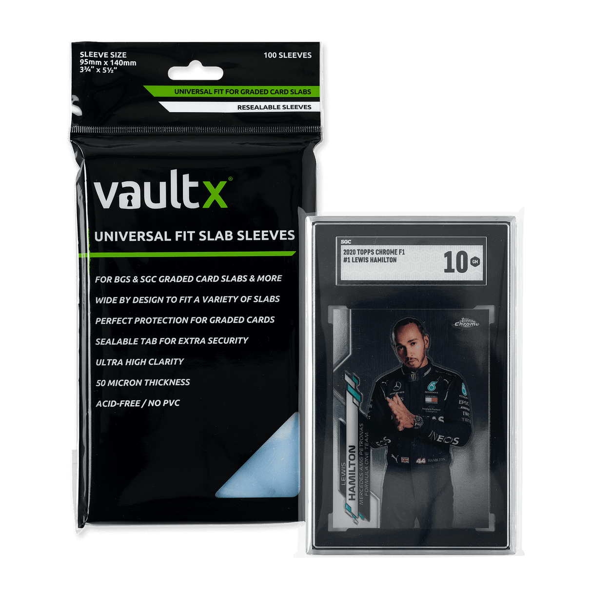 Vault X Universal Fit Slab Sleeves 100 Sleeves