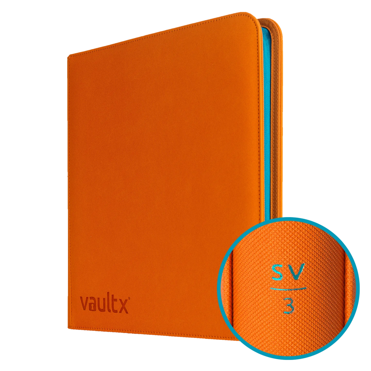 Vault X 12-Pocket Exo-Tec Zip Binder SV3
