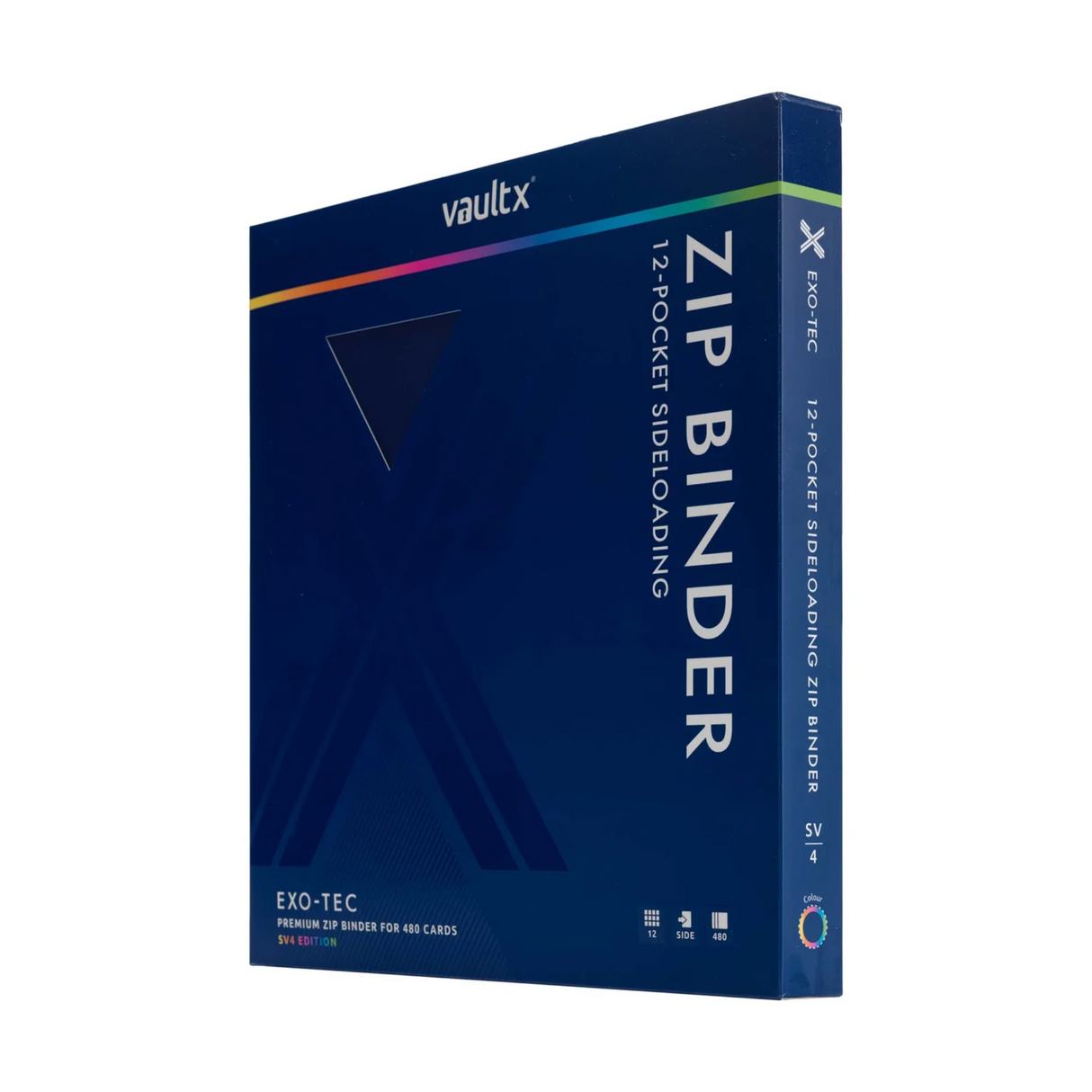 Vault X 12-Pocket Exo-Tec Zip Binder SV4 Box