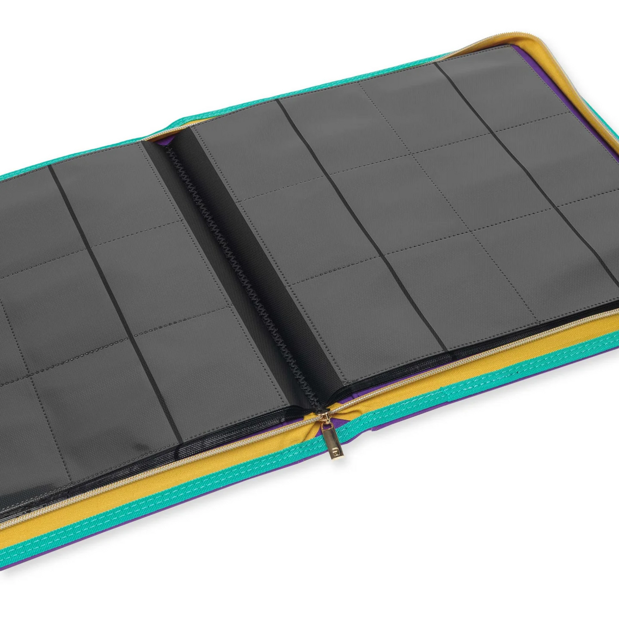 Vault X 12-Pocket Exo-Tec Zip Binder SV6 Inside