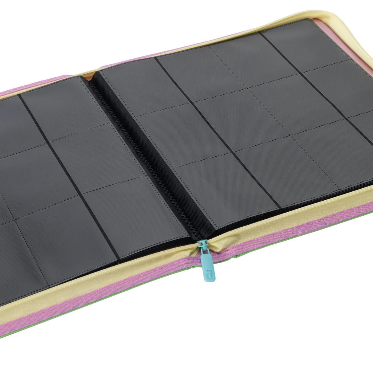 Vault X 12-Pocket Exo-Tec Zip Binder SV7 Inside