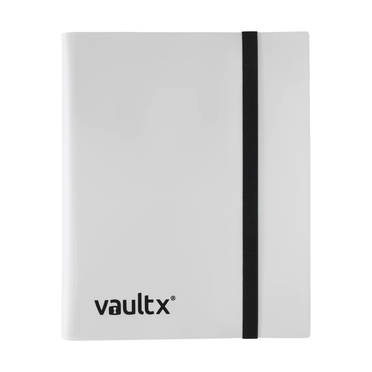 Vault X 4 Pocket Strap Binder White