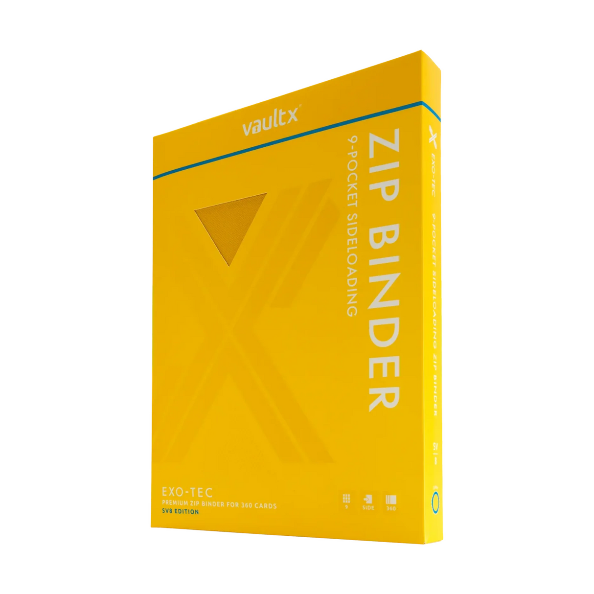 Vault X 9-Pocket Exo-Tec Zip Binder SV8 Box