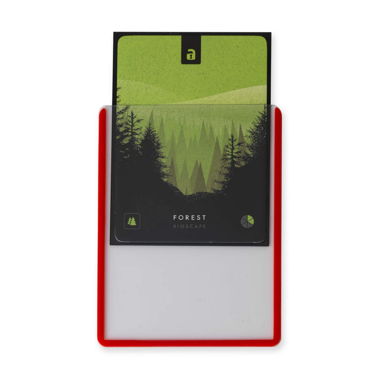 Vault X Seamless Rigid Toploaders 35pt - 120 Pack (Colours) Single Red Toploader