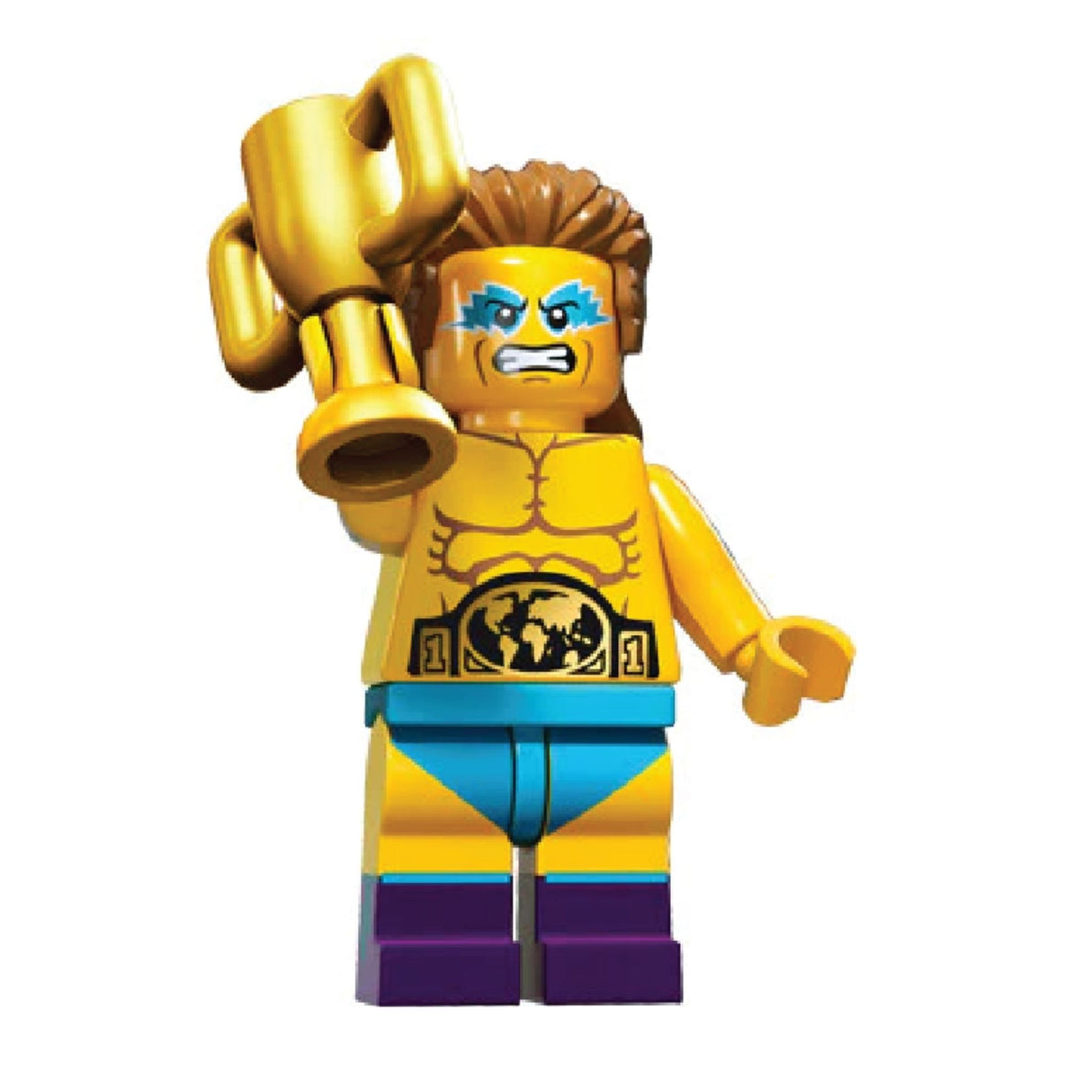 Wrestling Champion LEGO Minifigure Series 15