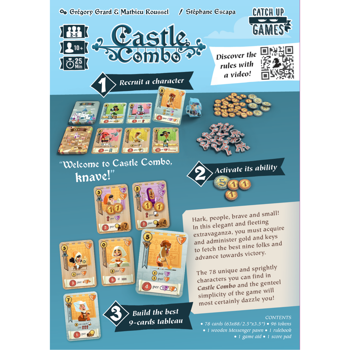 Castle Combo Card Game
