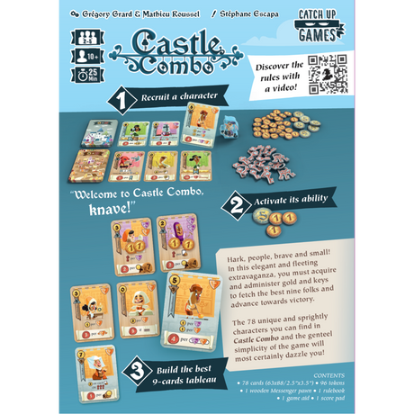 Castle Combo Card Game