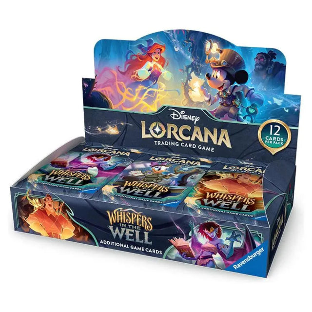 Disney Lorcana Whispers in the Well Booster Box