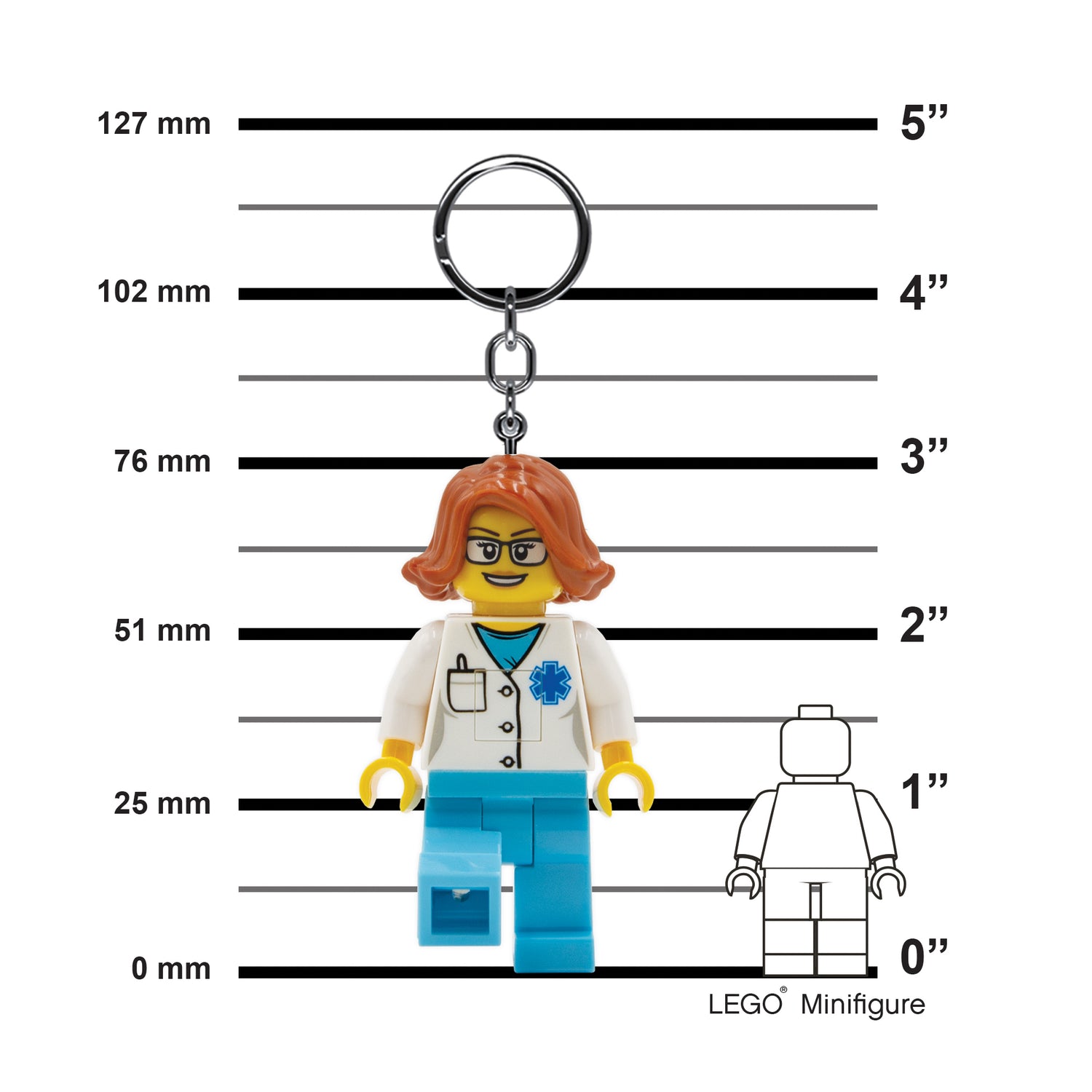 LEGO® Doctor (Female) LED Key Light