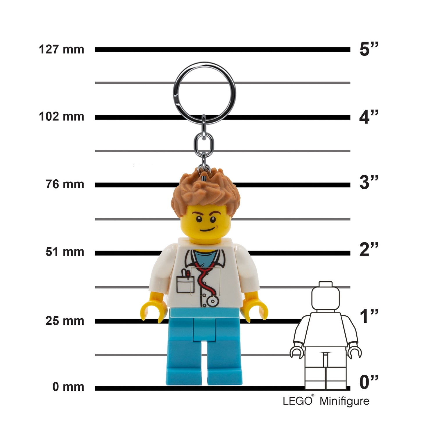 LEGO® Doctor (Male) LED Key Light