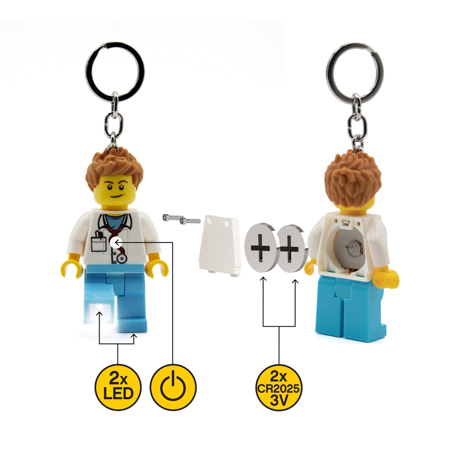 LEGO® Doctor (Male) LED Key Light